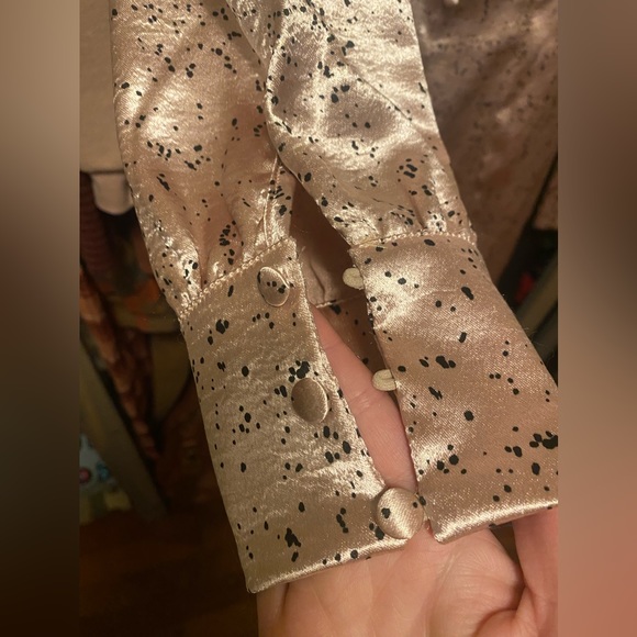 New With Tags NWT Shimmery Pink Mini Party Dress Disco Barbie - Picture 5 of 5